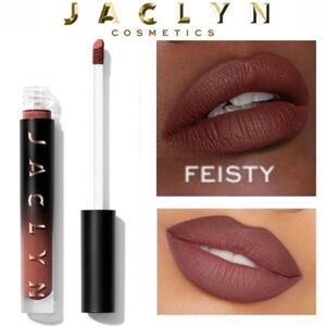 JACLYN Cosmetics POUTSPOKEN Liquid Lipstick FEISTY - DISCONTINUED